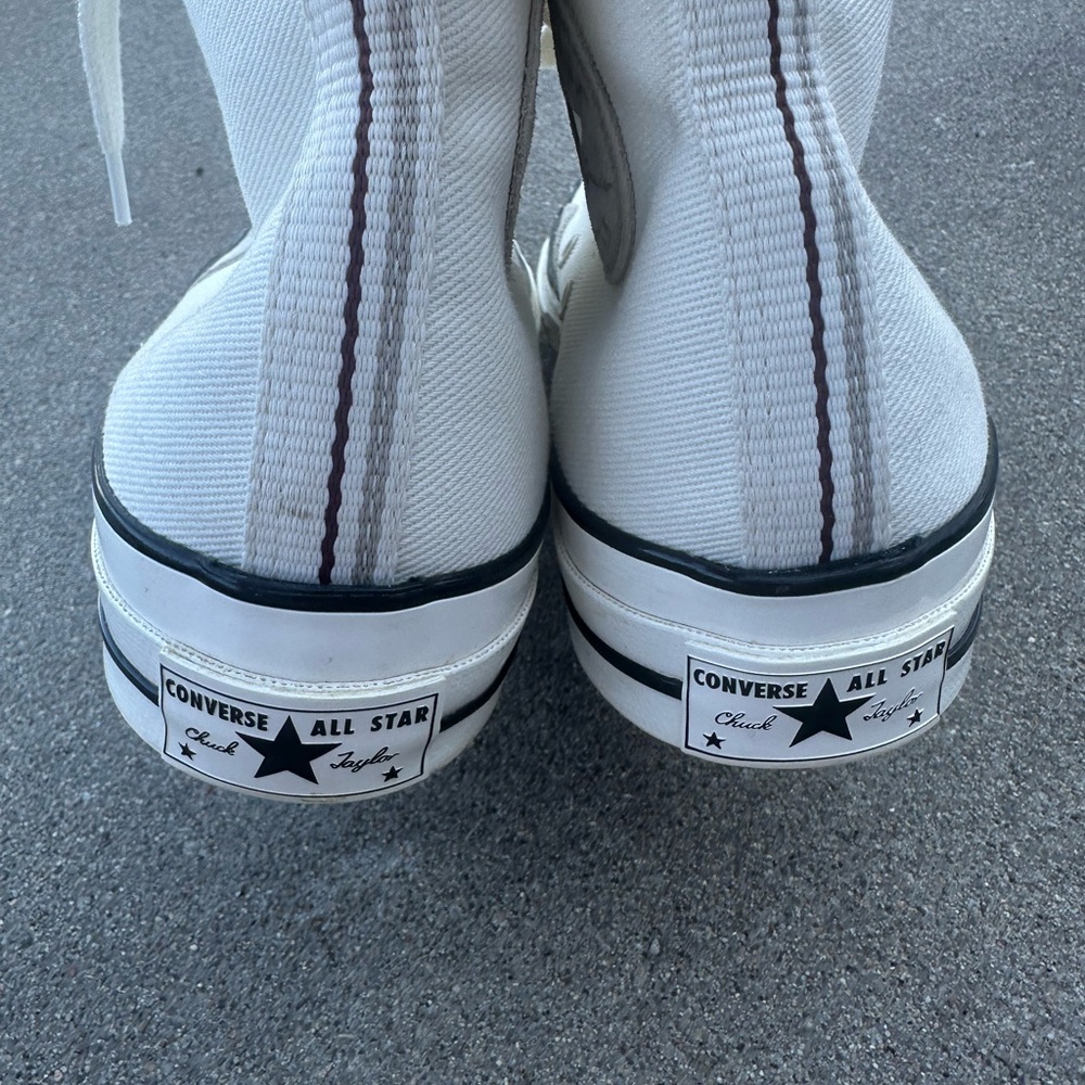 Converse Chuck 70 Mixed Materials High Egret Cherry Daze Men’s 5.5 Women’s 7.5 - Picture 6 of 9
